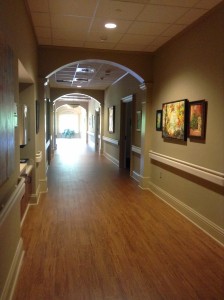 Hall to Patient Rooms